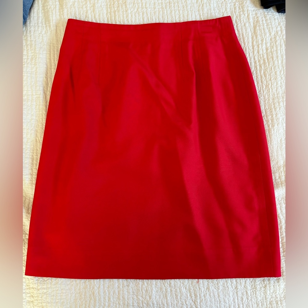 Red Carlisle Skirt